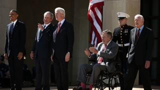Former presidents team up to save America as a charitable Justice League<em></em>